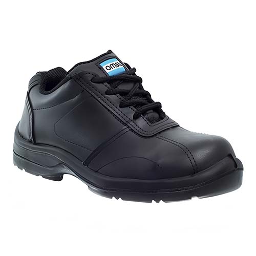 ZAPATO PRUSIANO DAMA C/P COMPOSITE NEGRO OMBU T.39 (3PO01F6-Z10-39)
