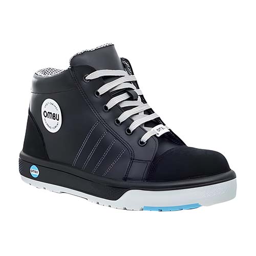 BOTIN SNEAKER C/P COMPOSITE NEGRO TALLE 45 OMBU (BOT0403-NEG-45)