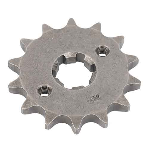 PIÑON DE TRANSMISION YAMAHA YBR 125 E/ R/ ED-FULL/ XTZ (Z14) CREUSO (1169-ARG)