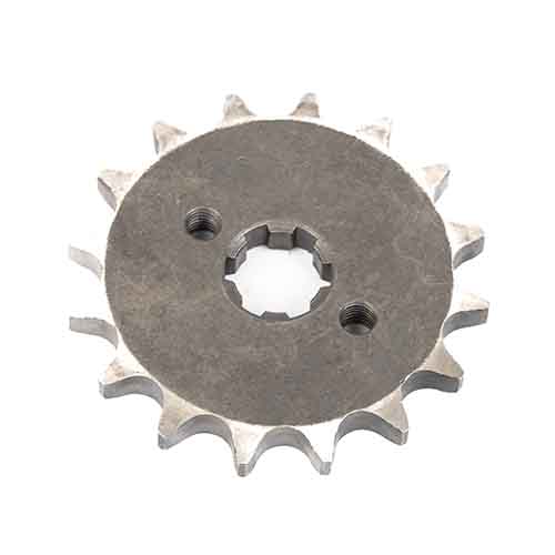 PIÑON DE TRANSMISION GILERA SMASH 110 (Z16) CREUSO (1451-ARG)