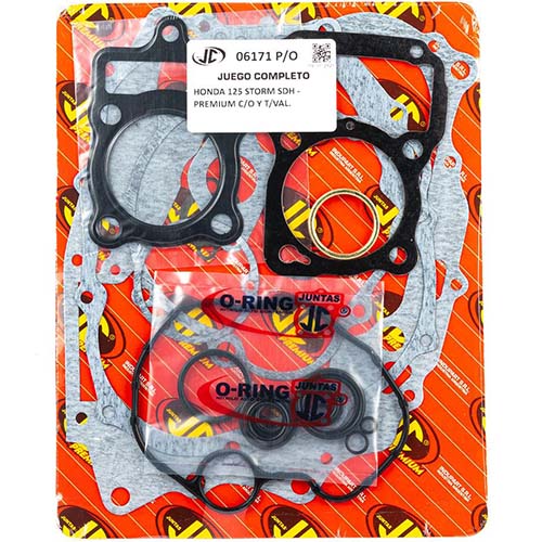 JUNTA HONDA 125 STORM SDH PREM. C/ORING Y T/VAL. JC (06171P/O)