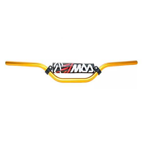 MANUBRIO 8012 ALUM. UNIVERSAL C/PAD HONDA BROS / YAMAHA XTZ ALTO ORO MDA