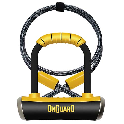 TRABA U 8008 MINI 9cmX14cm CON ALARGADOR 120cm + SOPORTE ONGUARD