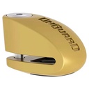 TRABA DISCO CON ALARMA 120DB 8260 6mm DORADO ONGUARD