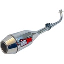 ESCAPE MOTO 110 ST2 CROMO DEPORTIVO PAOLUCCI (EM110P22-D)