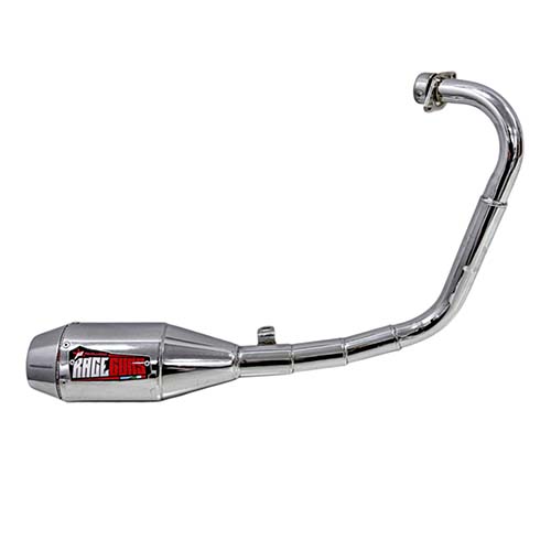 ESCAPE MOTO YAMAHA XTZ 125 ST2 CROMO DEPORTIVO POR ABAJO PAOLUCCI (EM125XTZ22-DDOWN)