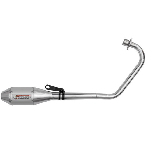 ESCAPE MOTO RX 150 ST2 SILEN ALUMINIO STYLE GRIS PAOLUCCI (EM150RX23-SGR)