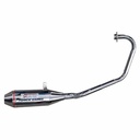 ESCAPE MOTO SUZUKI GIXXER 150 ST2 CROMO DEPORTIVO PAOLUCCI (EM150GIXXER22-D)