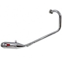 ESCAPE MOTO YAMAHA FZ16 160 ST3 CROMO DEPORTIVO SIN SORDINA PAOLUCCI (EM160FZ1632-D)