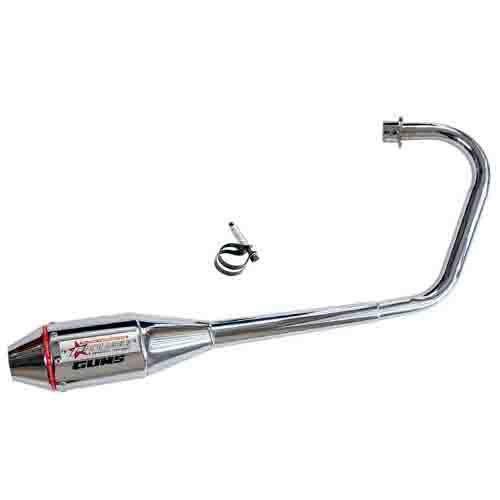 ESCAPE MOTO HONDA GLH 150 ST2 CROMO PAOLUCCI (EM150GLH22-D)