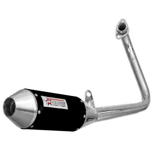 ESCAPE MOTO HONDA 250 TWISTER +290 ST2 CROMO NEGRO SILEN ALUM RACING/COMP PAOLUCCI (EM250TW23-C+290NE)