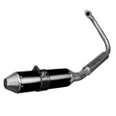 ESCAPE MOTO HONDA TWISTER CBX 250CC ST3 STYLE NEGRO PAOLUCCI (EM250CBX33-SNE)