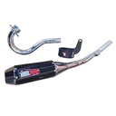 ESCAPE MOTO YAMAHA XTZ 125CC POR ARRIBA ST2 STYLE NEGRO PAOLUCCI (EM125XTZ23-SUPNE)