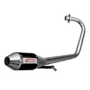 ESCAPE MOTO HONDA CG TITAN 150CC (LIBRE+200) ST2 STYLE NEGRO PAOLUCCI (EM150CG23-C+200NE)