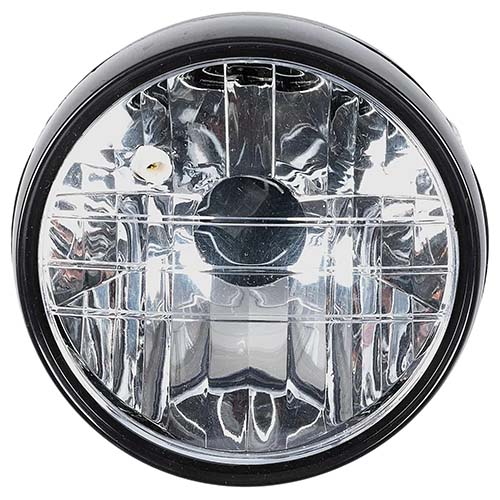 FAROL DELANTERO HONDA CG/TITAN 200/OTRAS COMPLETO NEGRO PLASTICA VC (808)