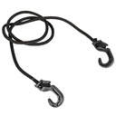 TENSOR ELASTICO /ZUNCHO /LINGA DE 1,20 MTS. C/ GANCHOS PLASTICOS REGULABLES PLASTICA VC (844)