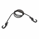 TENSOR ELASTICO /ZUNCHO /LINGA DE 1,50 MTS. C/ GANCHOS PLASTICOS REGULABLES PLASTICA VC (845N)