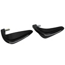CUBRE MANOS OFF ROAD C/SPOILER NEGRO Ø22 (JGO) PLASTICA VC (1007)