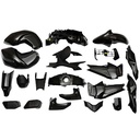 KIT CARENADO FZ 16 NEGRO 20 PZAS. PLASTICA VC (1054)