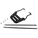 PORTA EQUIPAJE YAMAHA FZ-16 CON DOBLE FIJACION PARA SOPORTAR MAS KG PLASTICA VC (1060)