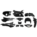 KIT CARENADO SMASH/BIZ/BRAVA NEVADA 110/OTRAS 110CC NEGRO 11 PZAS. PLASTICA VC (1081)