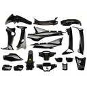 KIT CARENADO HONDA WAVE 110CC NEGRO 18 PZAS. 2006 AL 2002 PLASTICA VC (1085)