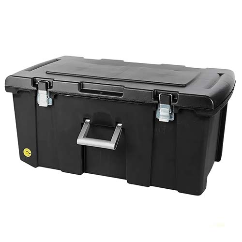 BAUL MULTIUSO 79,4X44,8X35,2 125 LITROS C/TAPA/MANIJA/RUEDA PLASTICA VC (1120)