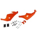 CUBRE MANOS COMPETICION ROJO COMPL. C/KIT DE INSTALACION (JGO) Ø22 PLASTICA VC (761R)