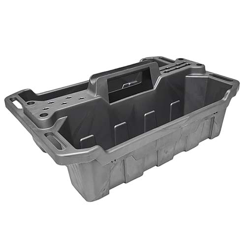 BANDEJA MULTIUSO GRIS 49x35x18 PLASTICA VC (1121G)