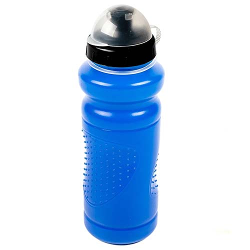 CARAMAÑOLA AZUL SPORTS 600CC CON TAPA CUBRE PICO PLASTICA VC (1070A)