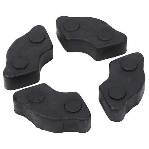 GOMA DE MAZA YAMAHA RX125 V80/ RX100/ YBR125 JGO. (X4UNI.) PLASTICA VC (535)