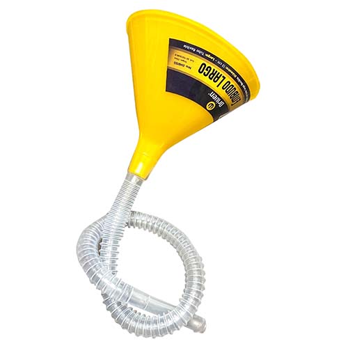 EMBUDO PLASTICO BOCA 13CM CON PICO FLEXIBLE LARGO DRIVEN (EMB155) DISCONTINUADO