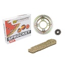 KIT TRANSMISION HONDA CG TITAN 2000/04 (44/14) 428H-116L C/CAD. DOR. STD