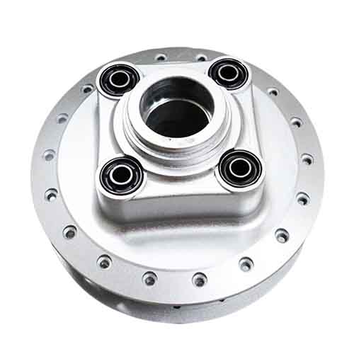 MAZA TRASERA ZANELLA RX150/CE150/RD150 C/RULEMAN RETEN Y BUJES STD