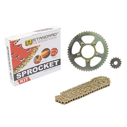 KIT TRANSMISION HONDA XLR 125 (50T/15T) 428H-126L C/CAD. DOR. STD
