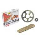 KIT TRANSMISION HONDA XLR 125 (50T/15T) 428H-126L C/CAD. DOR. STD