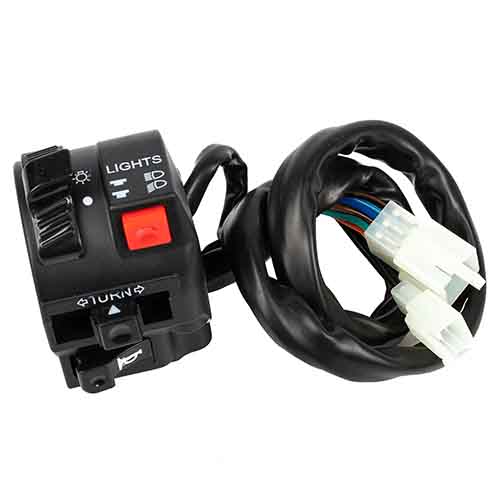 MANILLAR IZQ. (LLAVE DE LUZ) HONDA NXR125/150 BROS STD