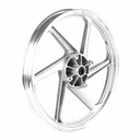 ARO DE LLANTA COMPLETO ALUMINIO DEL. HONDA WAVE 100 STD