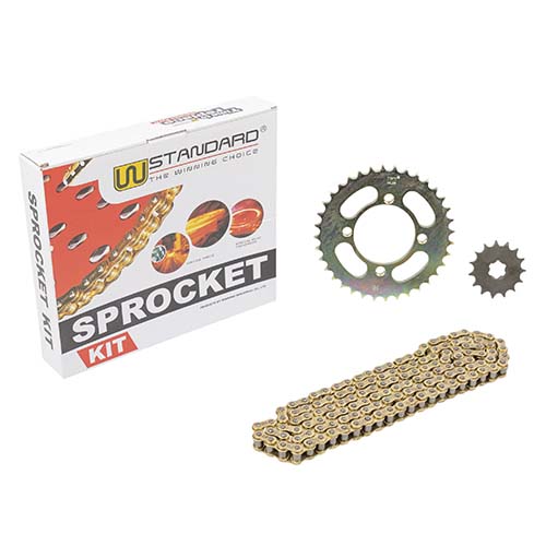 KIT TRANSMISION YAMAHA NEW CRYPTON 110 (36/15) C/CAD. DOR. STD