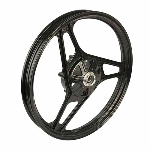 ARO DE LLANTA COMPLETO ALUMINIO DEL. YAMAHA YBR 125 STD