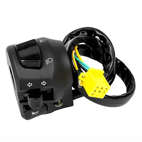 MANILLAR IZQ. (LLAVE DE LUZ) SUZUKI EN125 STD