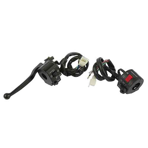 MANILLAR COMPLETO (IZQ + DER) SUZUKI GN125/IMSA 125 ROAD C/MANIJA STD