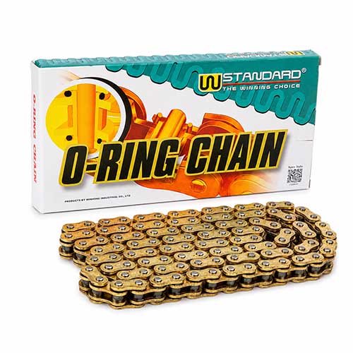 CADENA DE TRANS. REF. DORADA CON ORING 530HO-118L STD