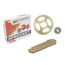 KIT TRANSMISION MOTOMEL SKUA 150 (46/17) 428H-134L C/CAD. DOR. STD