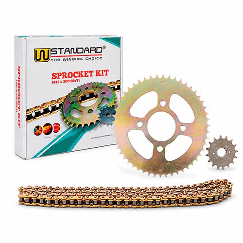 KIT TRANSMISION MOTOMEL SKUA 200/250 (50/17) 428H-134L C/CAD. DOR STD