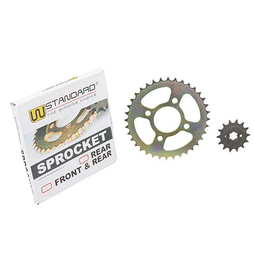 CORONA Y PIÑON BAJAJ ROUSER 220 (36/14) DORADA STD