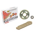 KIT TRANSMISION HONDA CB150 INVICTA /Z. ZTT200 (42/15) 428H-132L C/CAD. DOR STD