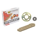 KIT TRANSMISION MOTARD / SUPERMOTARD 250 (37/17) 428H-134L C/CAD. DOR. STD