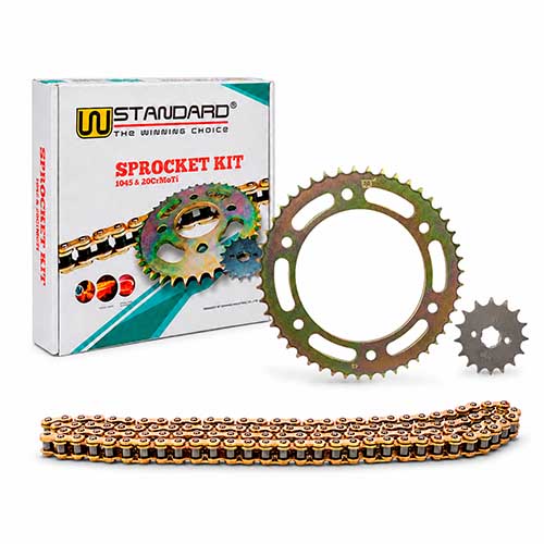 KIT TRANSMISION HONDA XR 150L (49/17) 428HO-132L C/ORING DOR. STD