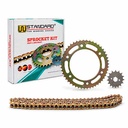 KIT TRANSMISION HONDA XR 150L (49/17) 428HO-132L C/ORING DOR. STD